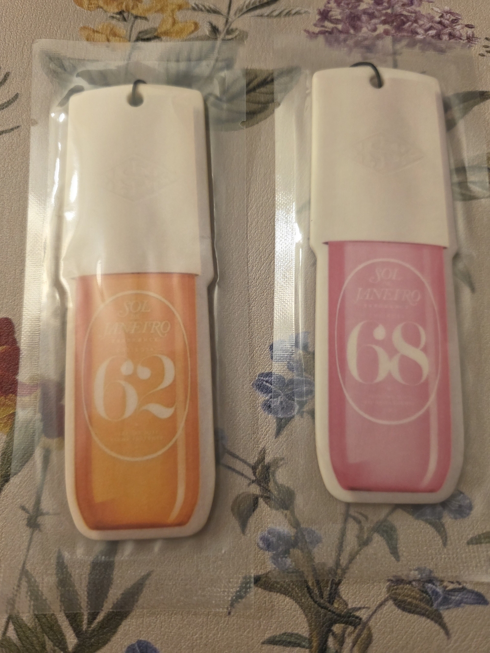 Sol de Janeiro Orange & Pink Car Freshener Pair